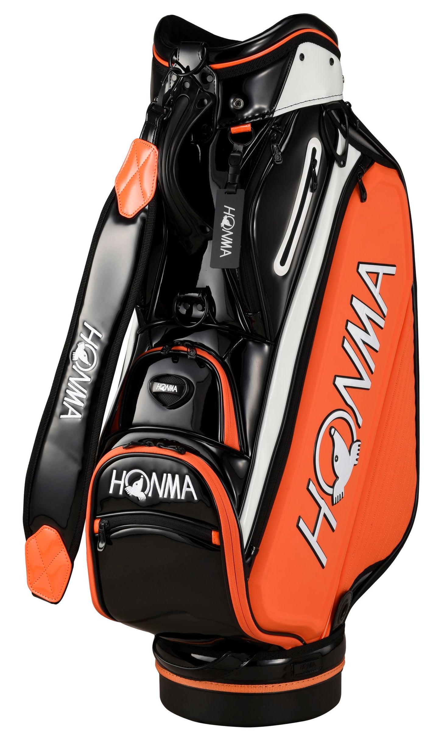 Honma Pro Tour Replika Cart Bag, Orange, CB12303