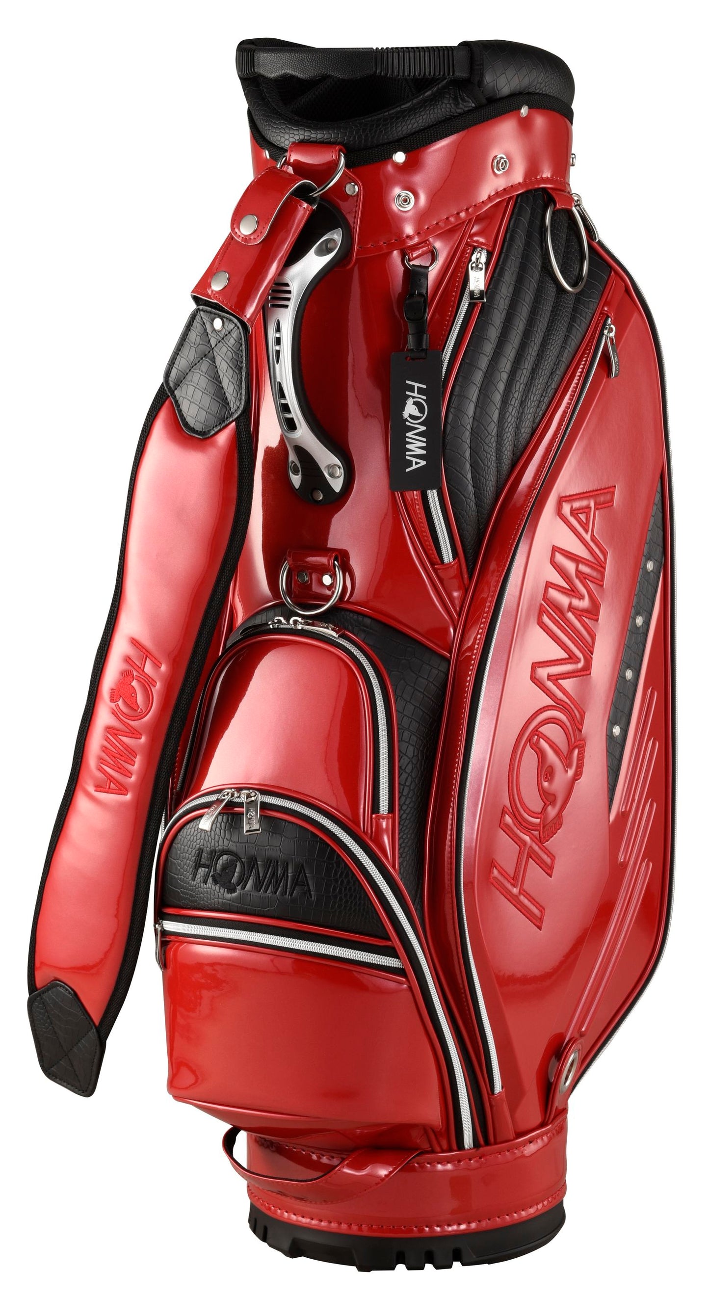 Honma Gear Alligator Cart Bag, Red, CB12304