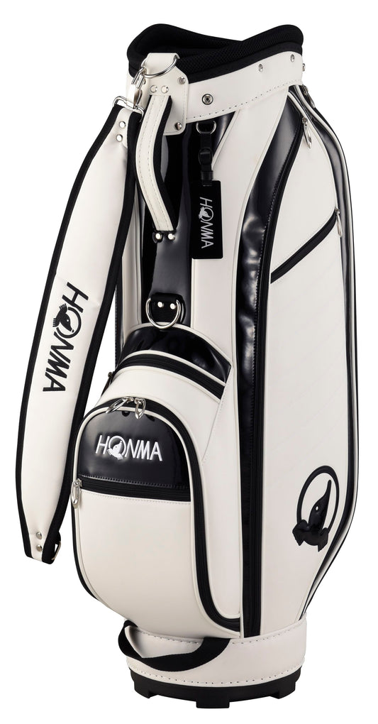 Honma Gear Standard Cart Bag, White, Black, CB12306