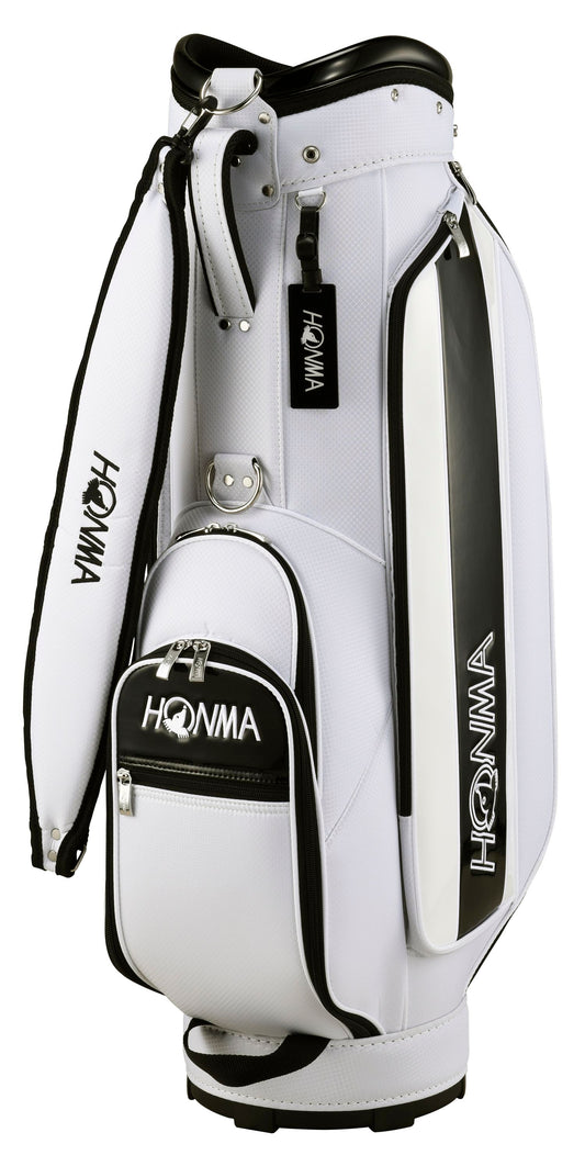 Honma Gear Entry 2 Cart Bag, White, Black, CB12310