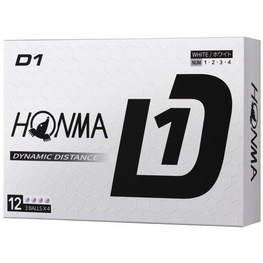 Honma D1, White Golf Balls