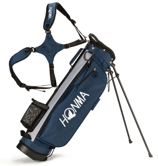 Honma Lightweight Stand Bag, Navy, Grey, CB2120