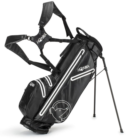 Honma Waterproof Stand Bag, Black, CB2124