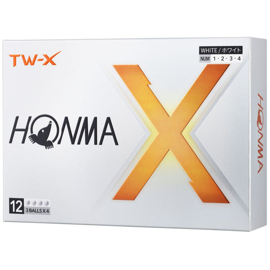 Honma TW-X, White Golf Balls